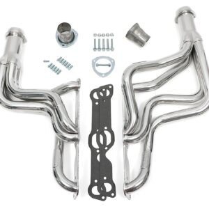 Hedman 35266 1964-72 Pontiac GTO/Le Mans/Tempest 326-455 V8. silver ceramic $475