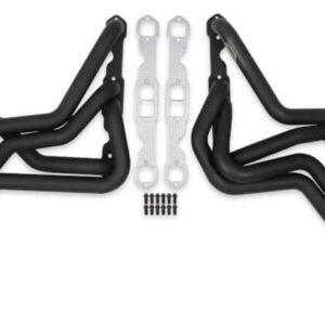 Hooker RacingHeart Street Stock Headers, 2550, Long, Black, SB Chevy, Buick, Olds, Pontiac $225